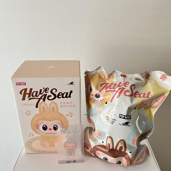 100% Authentic Pop Mart Labubu Have a Seat - Hehe - Picture 3 of 6